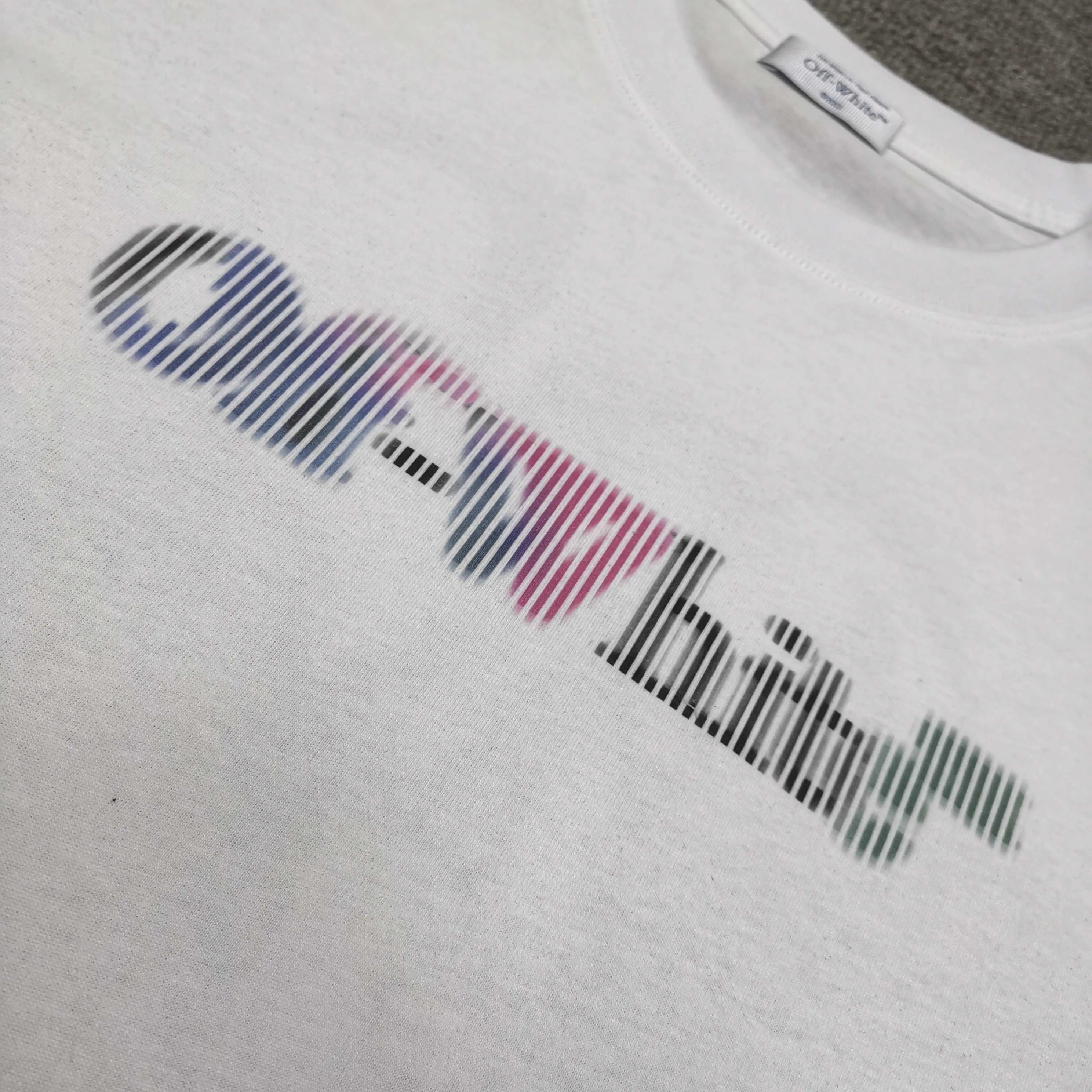 off white new religious angel loose-fitting short-sleeved T-shirt Size: S M L XL Color: Black White P240